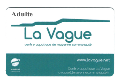 Carte Piscine Adulte